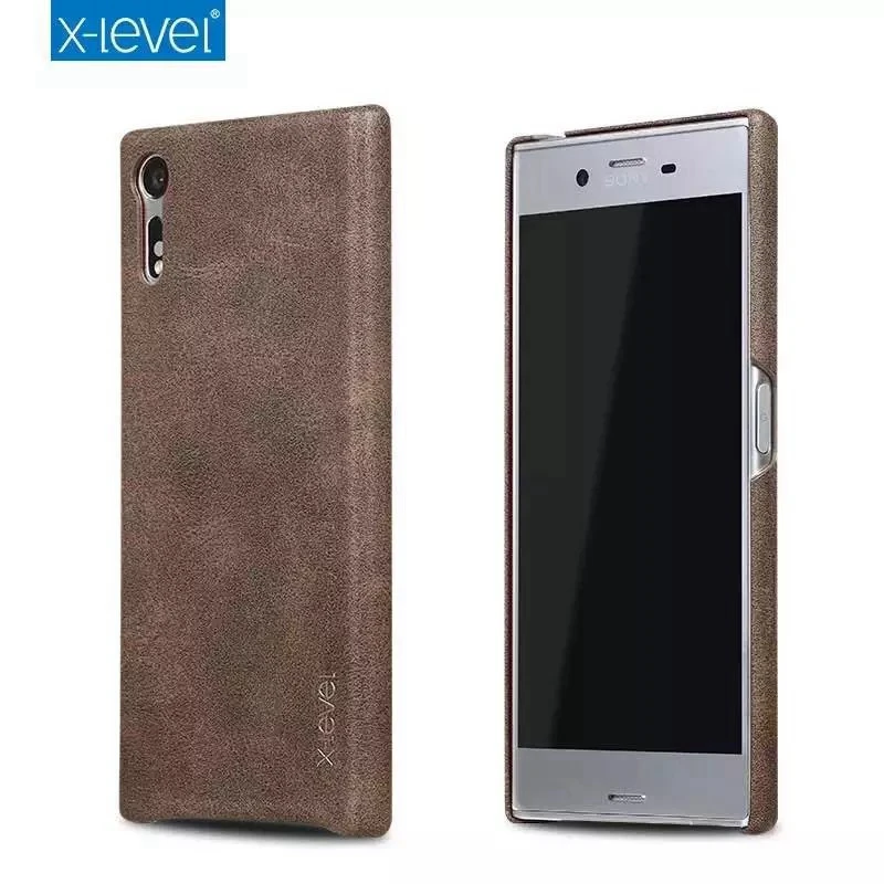 X-Level Роскошный чехол из искусственной кожи для Sony Xperia XZ X Performance XA Dual Sim Z5 Premium Plus E5