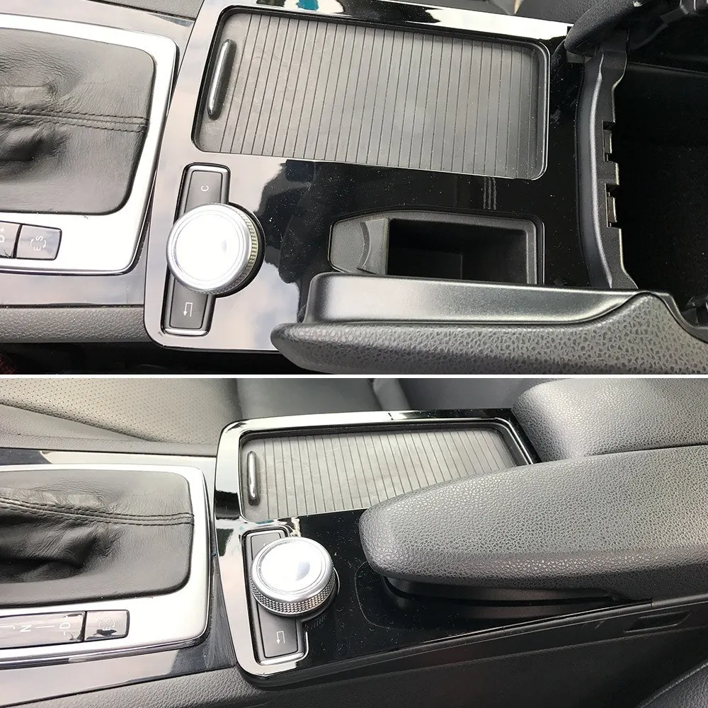 Консоль стикер на Подлокотник Накладка автомобиля Стайлинг для Mercedes-Benz c-класс C180 C200 W204 2008- LHD C180 C200 C260 C300