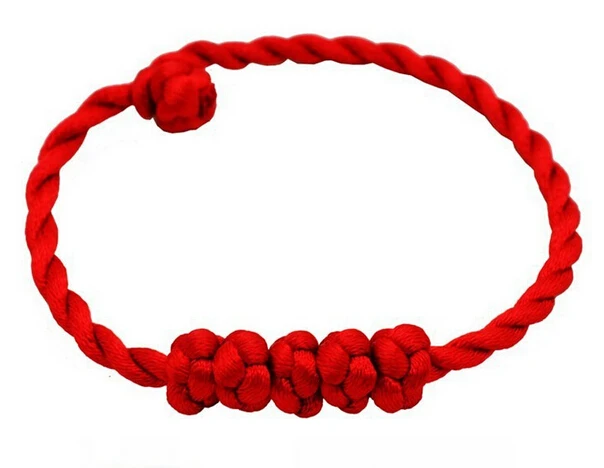 Lucky Red String браслет Регулируемая длина защита удачи 5 шт для женщин ювелирные