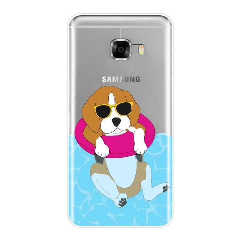 Мягкий чехол для телефона Samsung Galaxy C9 C7 C5 Pro силиконовый чехол-накладка на заднюю