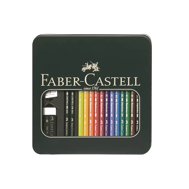 FABER CASTELL 110040 Набор для рисования масляный цветной карандаш эскиз художественный