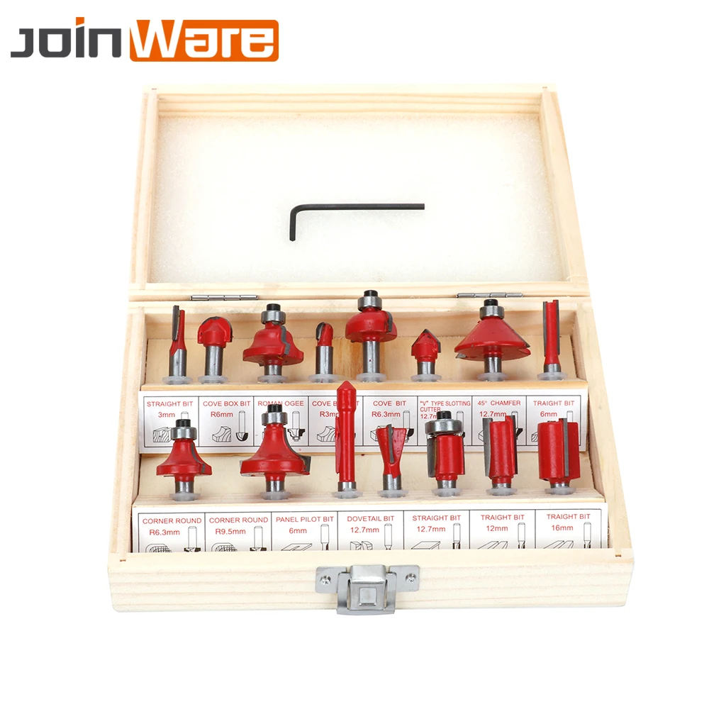 15 шт. фреза карбидный Фрезерный резак деревообрабатывающий инструмент режущий