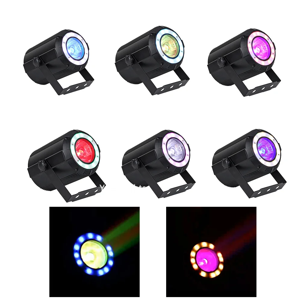 

New 40W RGBW 4IN1 Beam Par Light DMX512 Sound Control DJ Equipment Disco Party Club Stage Par Lights Concert Dyeing Effect Light