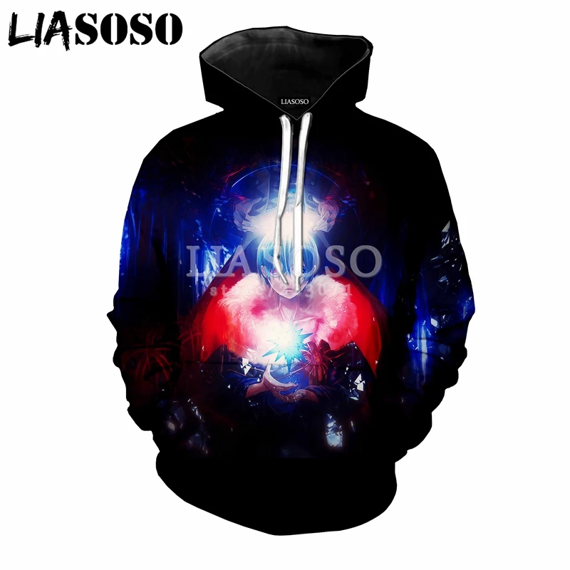 LIASOSO зимняя новая мода для мужчин и женщин 3D принт Аниме Черный дворецкий