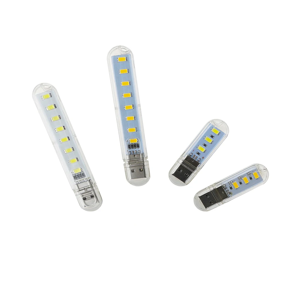 Мини usb ночной Светильник Портативный светильник лампы 5730 SMD 5V Лампочка для