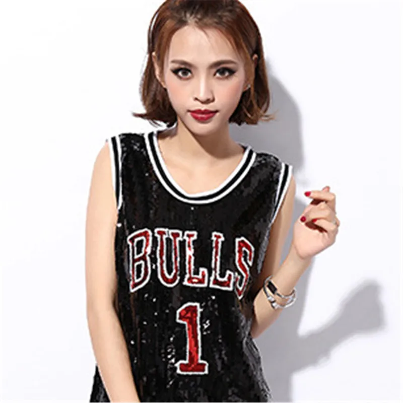 Баскетбольный детский жилет с блестками и надписями хит продаж костюм для