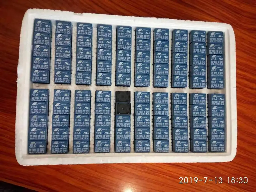 

100% Original new 12V DC SONGLE Power Relay SRD-12VDC-SL-C PCB Type In stock