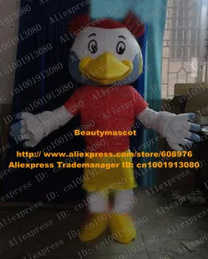 Humourously белый утенка дикие утки кряквы Wigeon Widgeon костюм талисмана персонажа из
