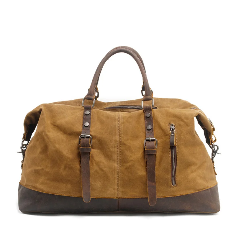 Водонепроницаемая спортивная сумка для мужчин Холщовая Сумка ношения на