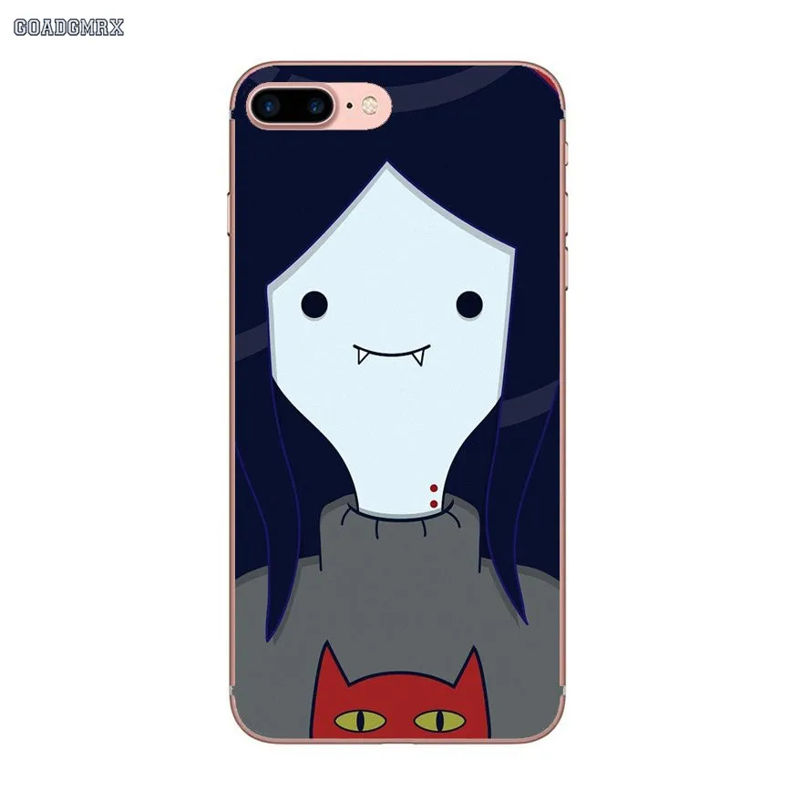Прозрачный мягкий чехол для iPhone 6 6S 7 8 Plus X XS MAX XR 4 4S 5 5S SE 5C Adventure Time