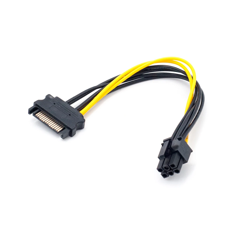 006C USB 3.0 PCI-E Riser Express 1X 4x 8x 16x Extender Adapter Card SATA 15pin Male to 6pin Power Cable for BTC mining |