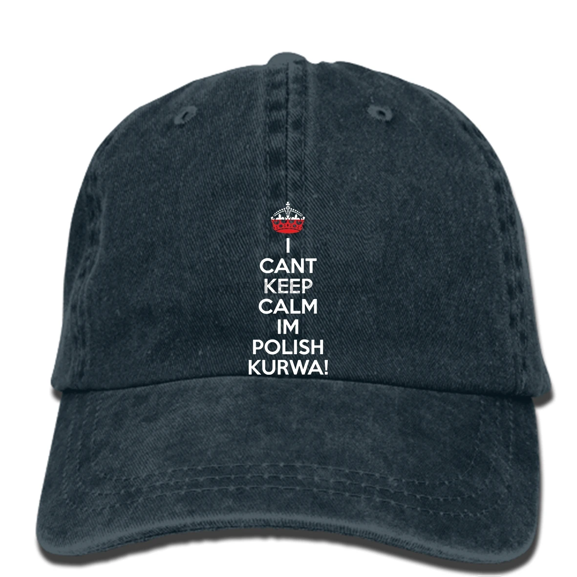 Хип хоп бейсболки I'm POLIC Kurwa Poland Мужская кепка Lewandowski Polski Подарочная идея