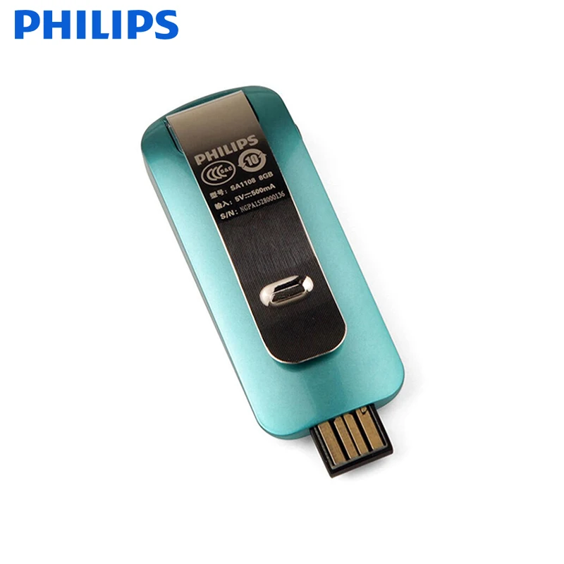 Philips 8 гб флэш-памяти usb mp3-плеер памяти nand типа для игры непрерывно 7 часов |