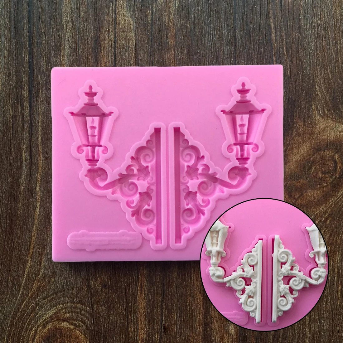 

Good Light Border silicone mold Sugarcraft fondant mold cake decorating tools chocolate gumpaste mold