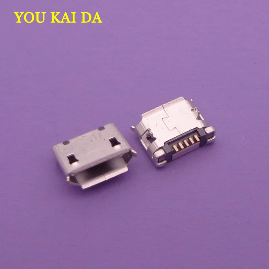 100 шт. разъем Micro USB для зарядки Lenovo A60 A366T A390E A520 A288T A500 A750 PAD A1-07 планшетный ПК