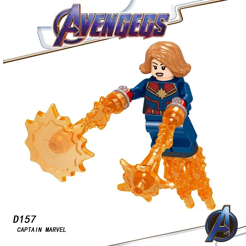 Конструктор Legoed Marvel Минифигурки Железный человек Sipderman строительные блоки