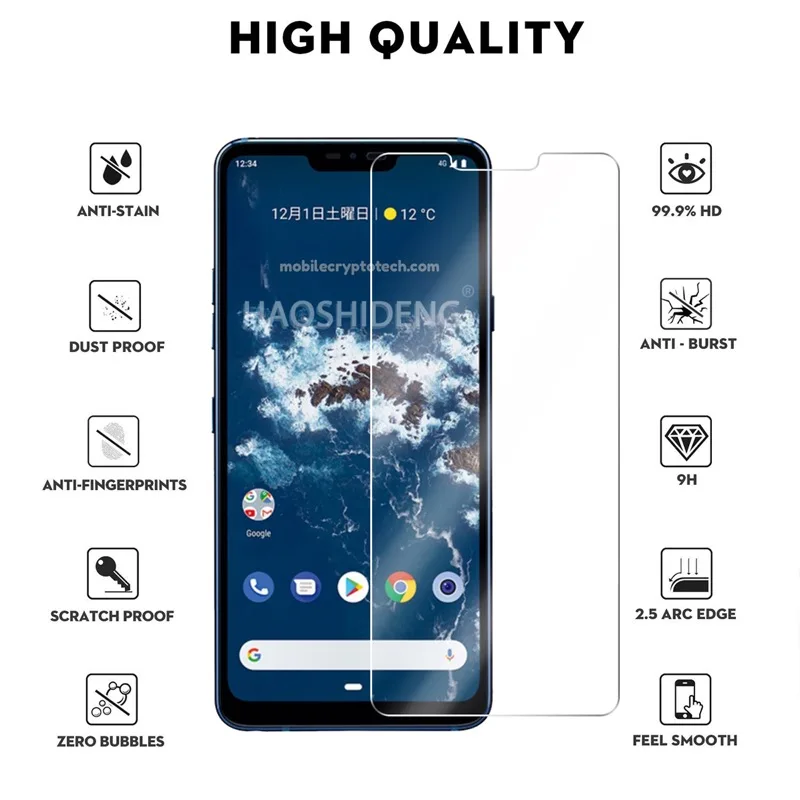 2 шт./партия для LG G7 One закаленное стекло 9H Высококачественная Защитная пленка