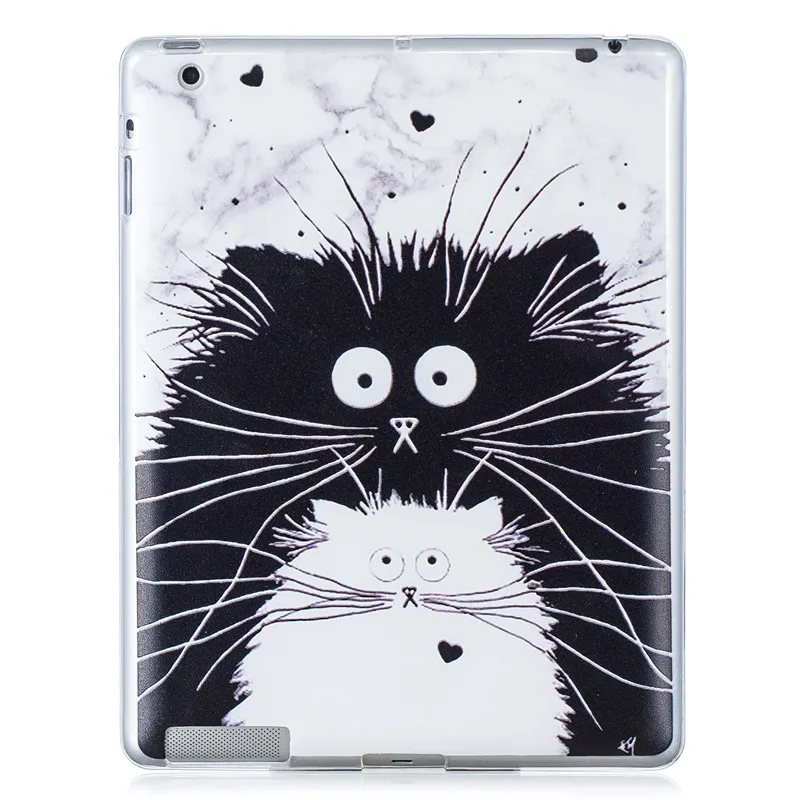 Wekays чехол для Apple Ipad 4 3 2 Мягкий силиконовый IPad3 IPad4 планшета Чехол|Чехлы планшетов