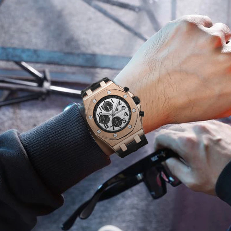 KIMSDUN Мужские автоматические часы механические Королевский дуб офшорные мужские