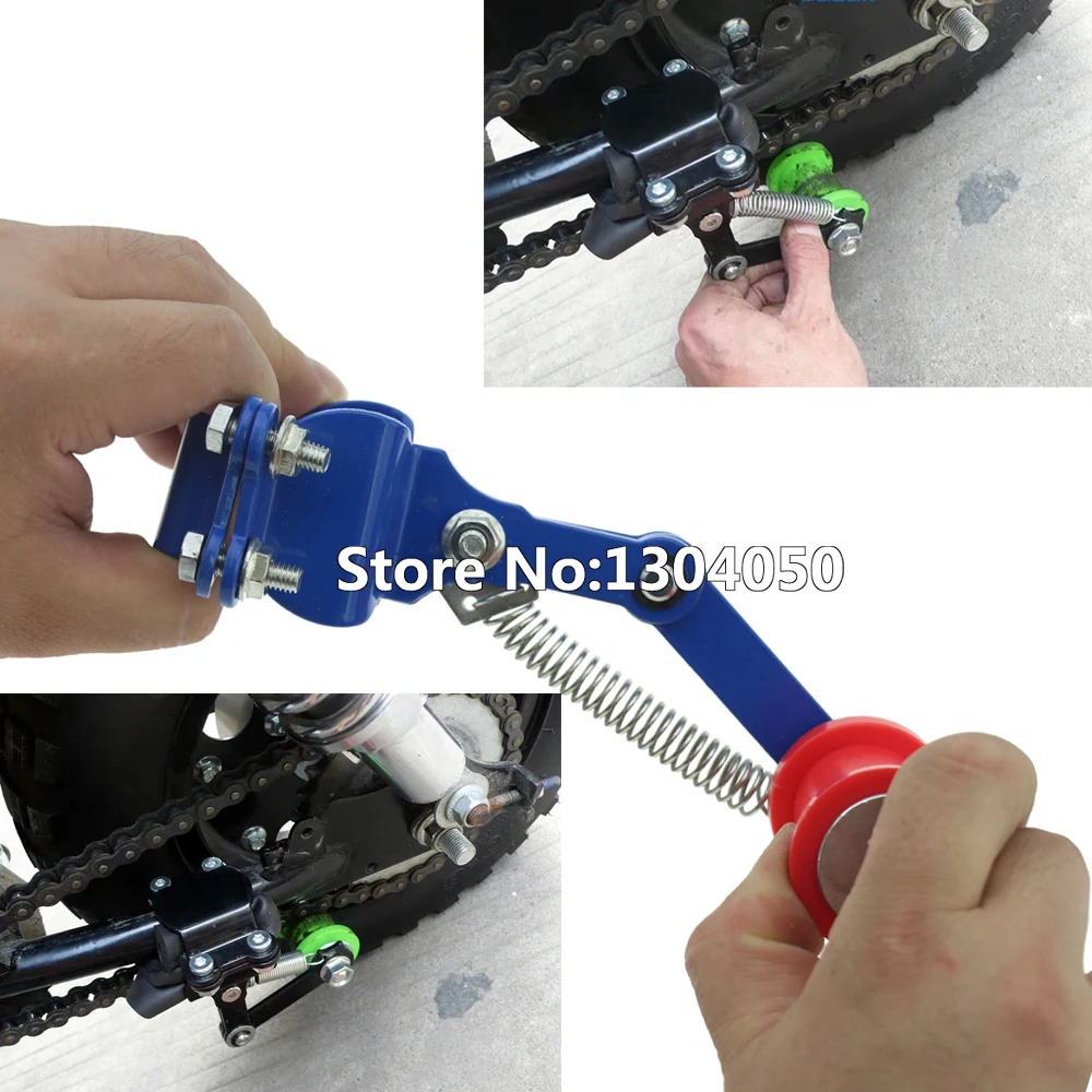 

Free Shipping High Quality Motorcycle Universal Chain Tensioner Guide For Dirt Pit Bike ATV Automatic Adjust Device Guide