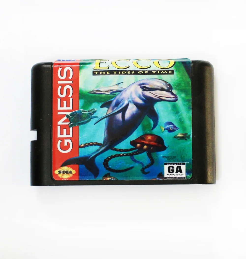 16-битная игровая карта Ecco для Sega Mega Drive SEGA Genesis | Электроника