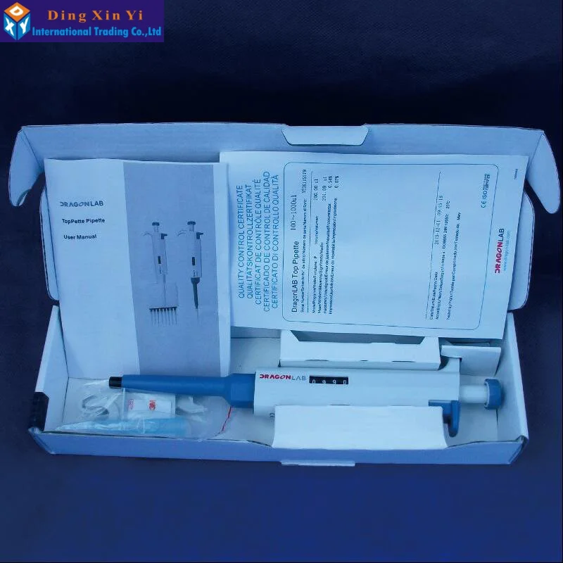 Бесплатная доставка совершенно новая одноканальная ручная Регулируемая пипетка