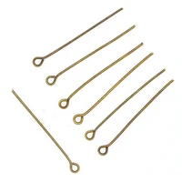factory fashion cheap 16mm45mm eye head pin antique bronze color eye head pins findings diy jewelry making jewelry accessories