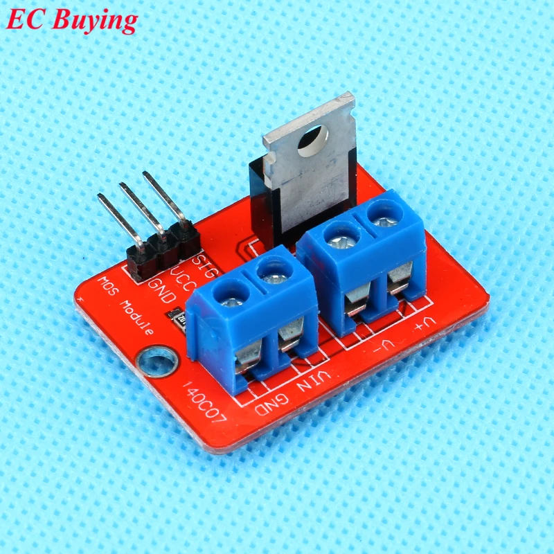 10 шт. модуль привода IRF520 MOS FET для Arduino MCU ARM 0-24 В | Электронные компоненты и