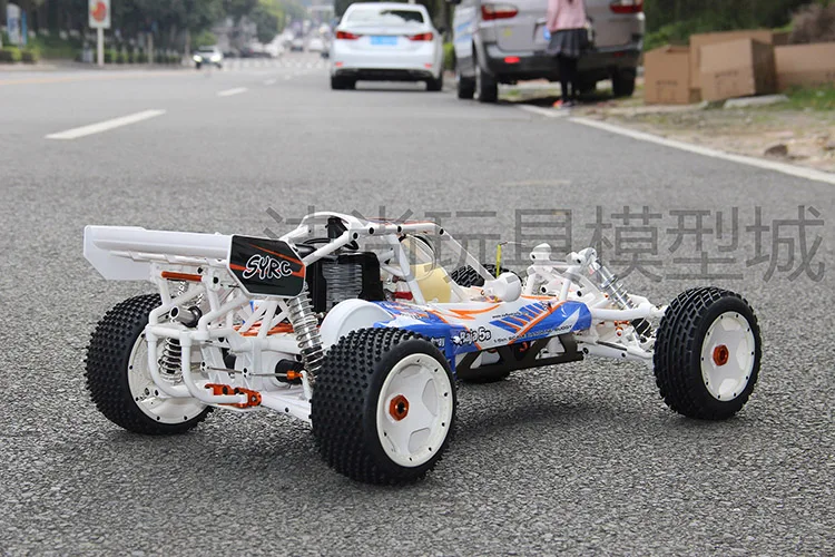 1:5 SY Baja 30.5cc 2T газовый двигатель все нейлон Чистый нейлон мощный RC baja автомобиль 2.G дистанционное управление