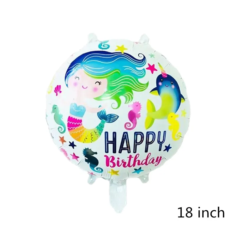 15 Новинка, 18 дюймов, 1 шт., Круглый фольгированный шар с днем рождения, декор для дня рождения, детская игрушка, ананас, Гелиевый шар, фламинго, вечерние принадлежности - Цвет: 15