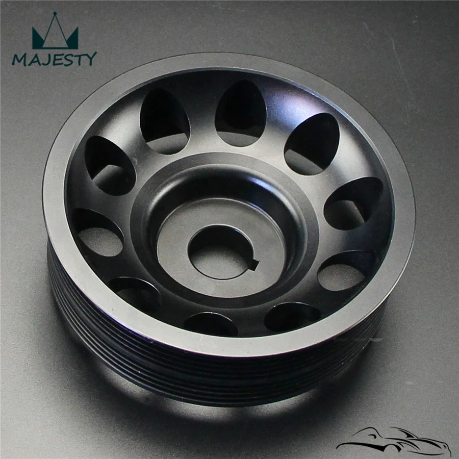 Светильник Алюминиевый коленчатый вал для Subaru Impreza WRX STI|crank pulley|aluminum crank pulleycrankshaft