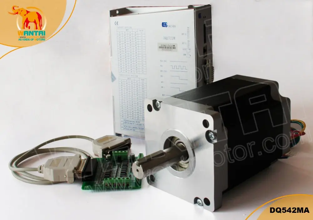 Высококачественный 4 осевой шаговый двигатель Nema 42 Wantai 4200oz in 8A CNC гравировка резка