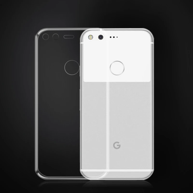Прозрачный полный чехол для Google Pixel& Pixel XL силиконовый прозрачный мягкий чехол для Google 2 2XL 3 3A XL защитный чехол для телефона