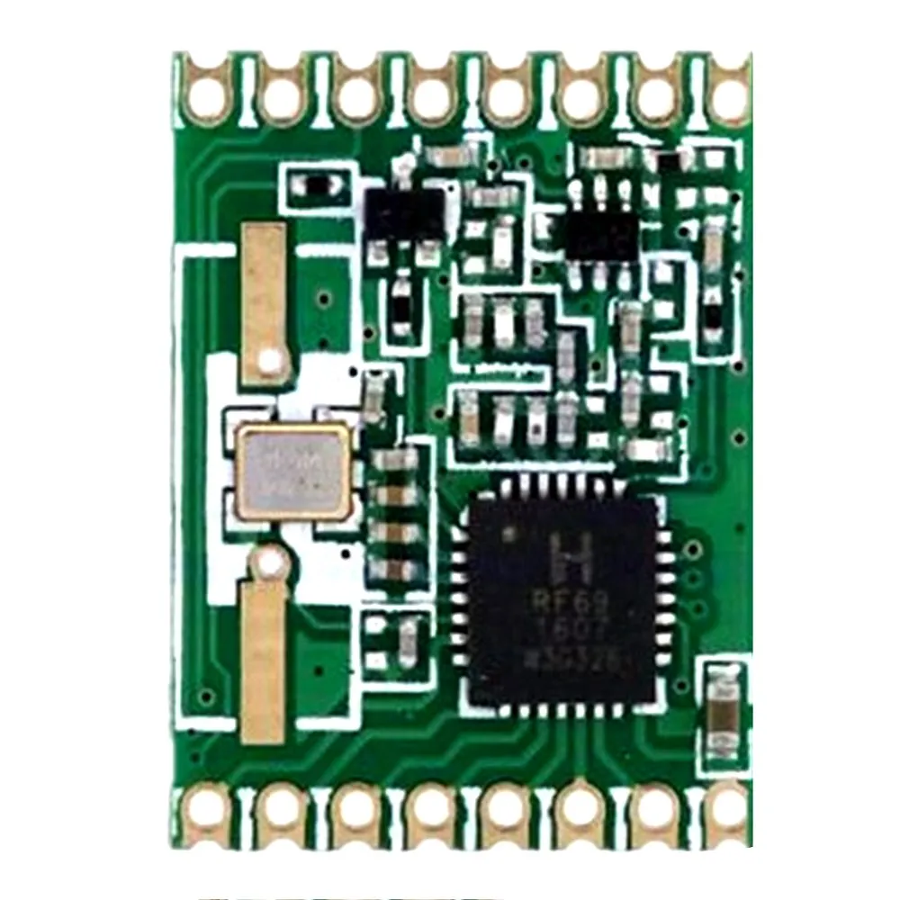 RFM69H RFM69HW FSK беспроводной модуль приемопередатчика SX1231 RFM69HW-433S2/868 МГц/915 МГц 20*16 мм