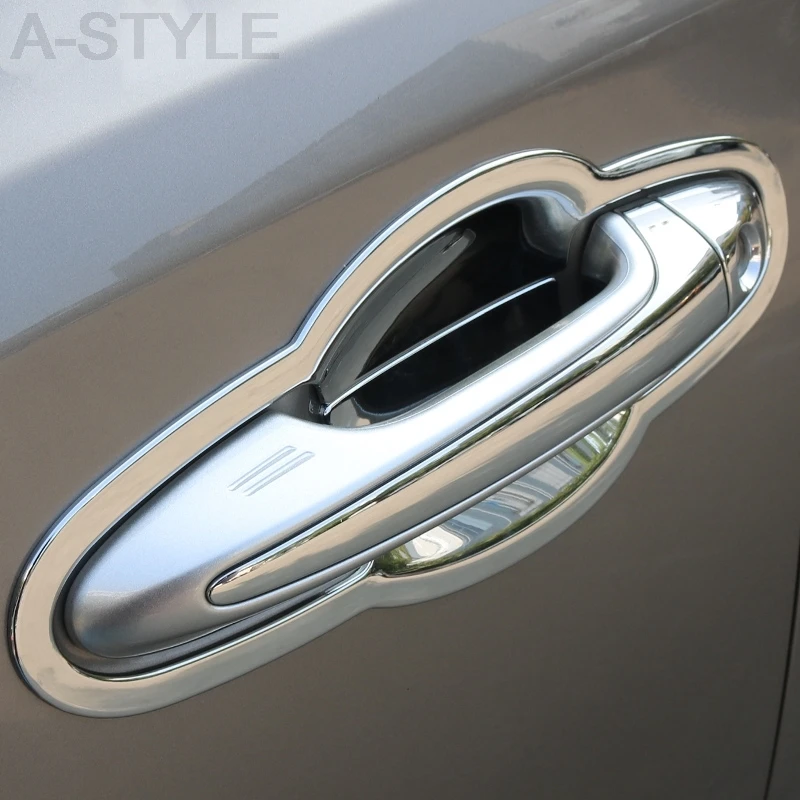 Для Toyota RAV4 RAV 4 2016 2017 автомобильный Стайлинг фотомагнитная дверная рама отделка