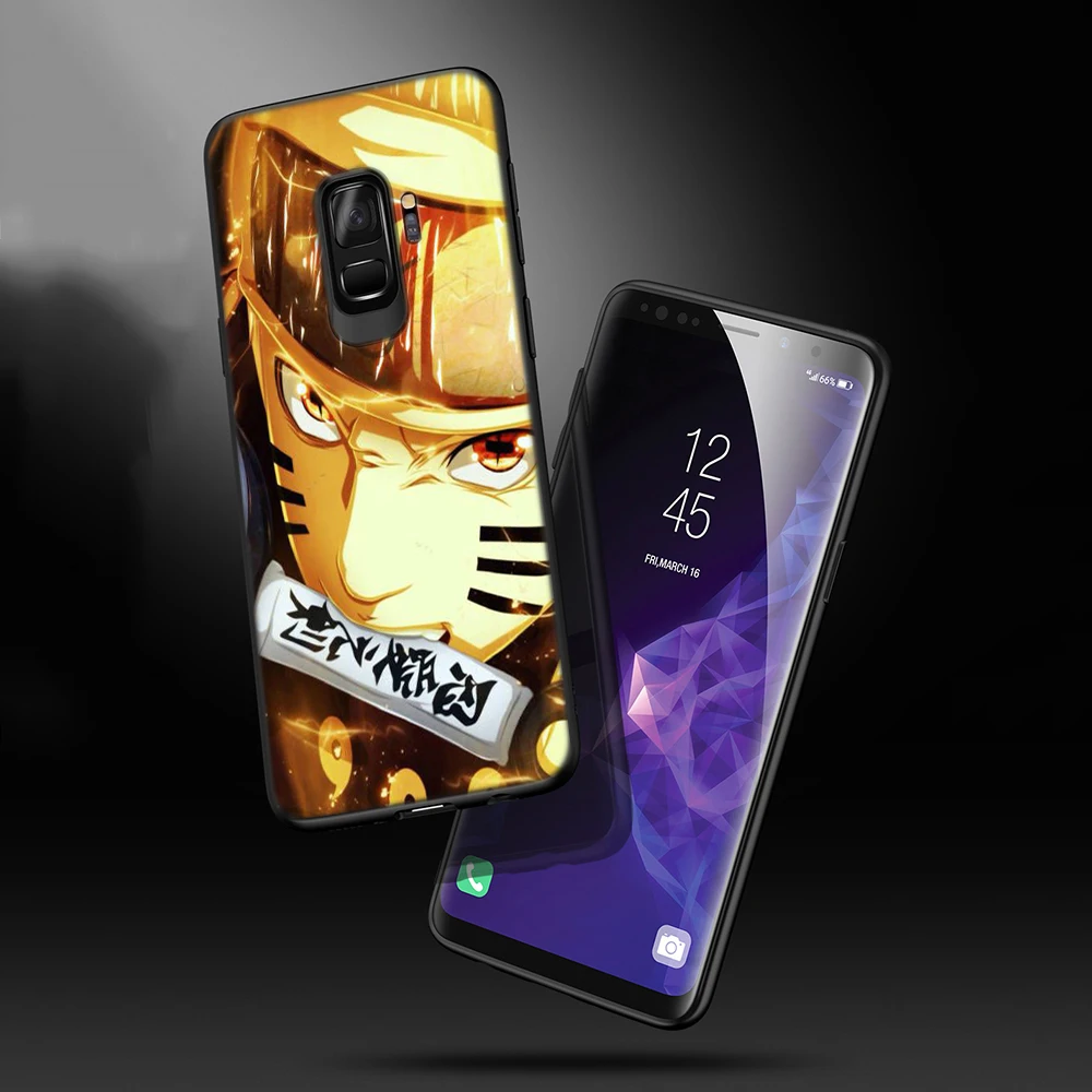 WEBBEDEPP чехол из ТПУ Наруто для Samsung Galaxy A10 A30 A40 A50 A70 A6 A8 A9 J6 2018 Note 8 9 мягкий