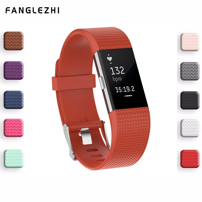 Ремешок для запястья умный силиконовый ремешок Fitbit Charge 2 ремешки