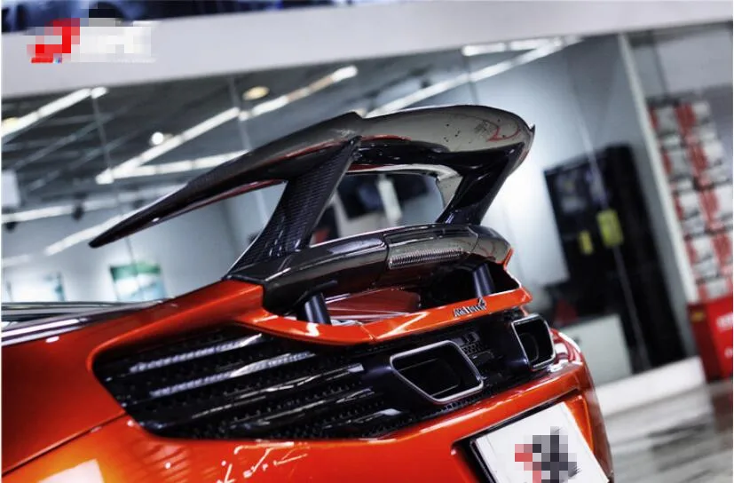 Карбоновый автомобильный заднее крыло багажника спойлер для Mclaren MP4/MP4-12C/650 S DMC 2011 2012 2013 быстро, EMS