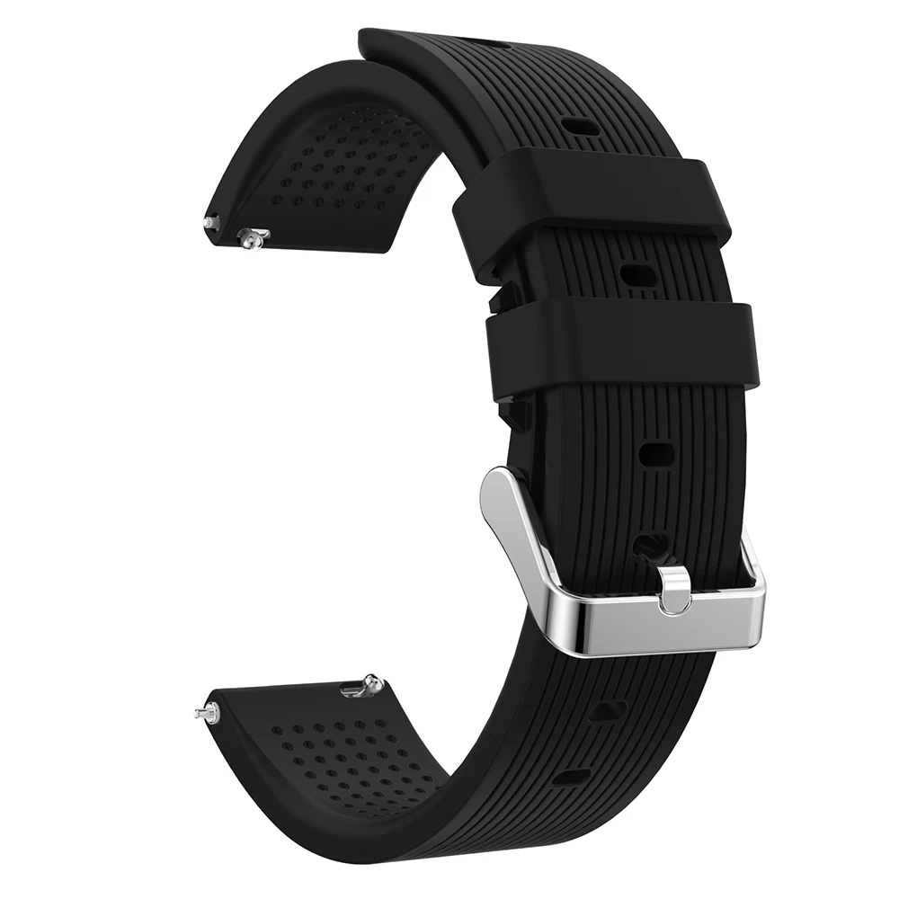 Ремешок силиконовый для наручных часов спортивный браслет Samsung Gear S2/Samsung Sport 6