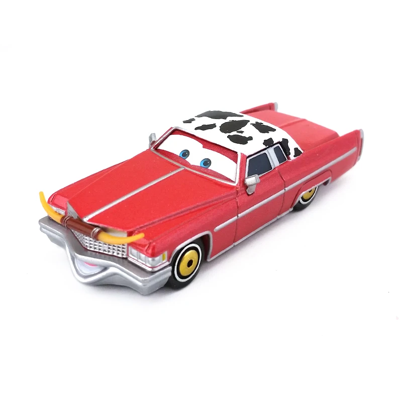 Disney Pixar Cars Dex Dinoco металлический литой игрушечный автомобиль 1:55 свободный