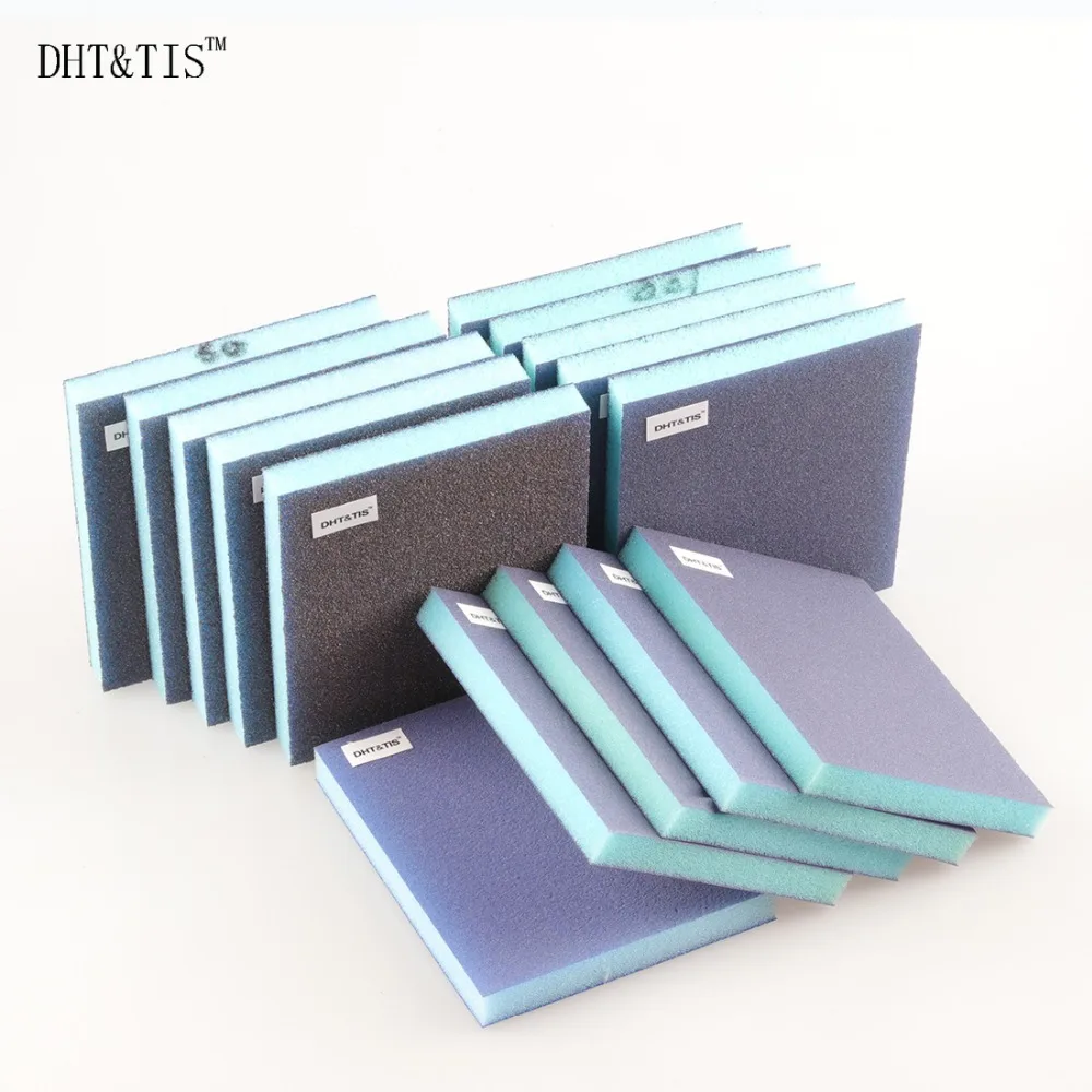 DHT & TIS шлифовальная губка 15 шт. полировальный блок Hi Flex инструмент для ручной