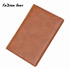 KUDIAN BEAR Минималистичная Обложка для паспорта водонепроницаемый мужской держатель для карт дорожный кошелек для документов для мужчин t Porte Carte