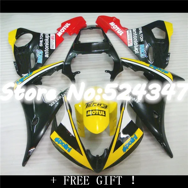 Обтекатель для мотоцикла YZF R6 2003 - 2005 04 05 желтый черный монстр обтекатель YZFR6 |