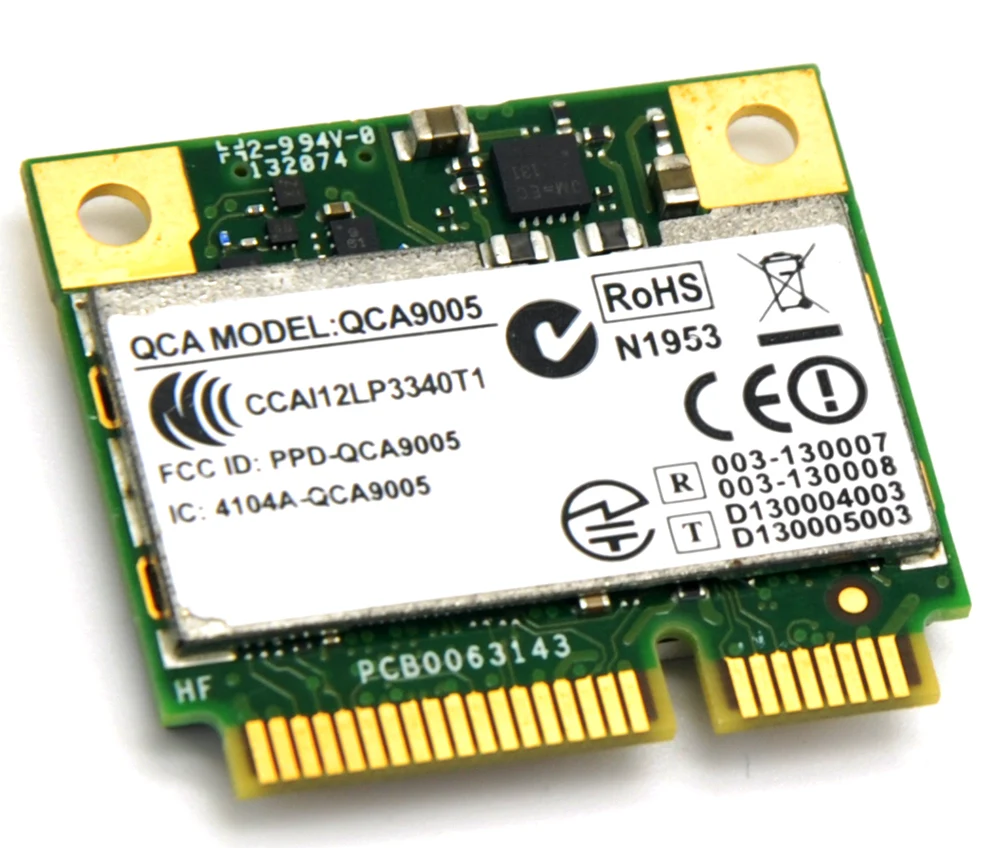 Wi Fi адаптер QCA9005 DW1601 Wigig 802.11ad 300 Мбит/с Mini PCi e для Qualcomm AR9462 + Bluetooth 4 0 Dell E7240/Latitude 6430|wifi