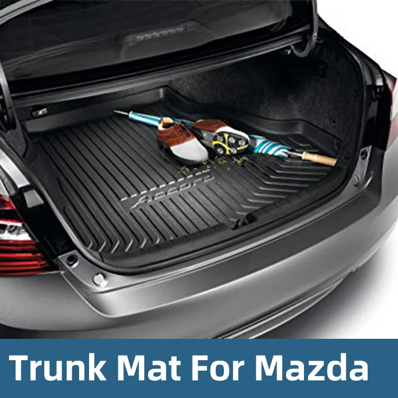 Коврики для багажника задний багажник Грузовой лоток коврик MAZDA M3 M5 M6 CX-4 CX-5 CX-7 CX-8