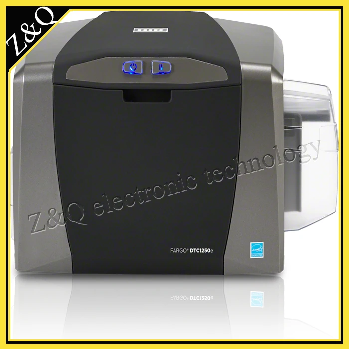 Fargo DTC1250e двухсторонний карточный принтер Fargo45500 YMCKO лента|ribbon printer|printer chinafargo printer |