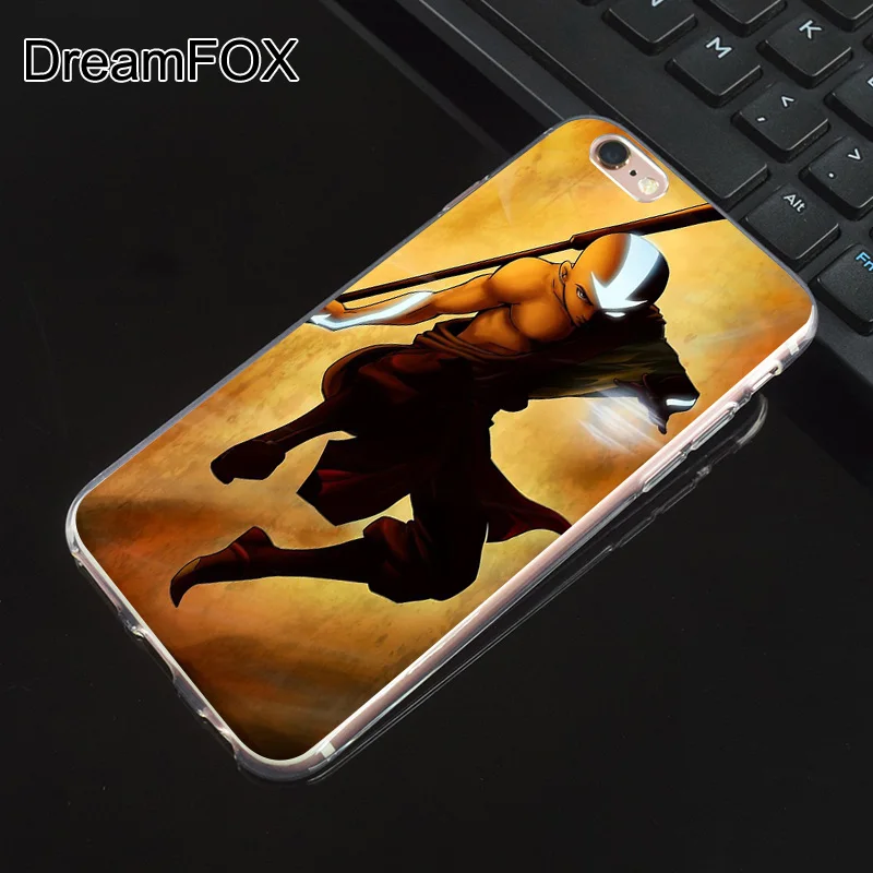 N256 Аватар Aang Мягкий ТПУ силиконовый чехол для Apple iPhone 11 Pro XR XS Max 8X7 6 6S Plus 5 5S SE 5C 4 4S |