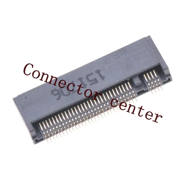Оригинальный разъем LOTES NGFF 67 контактный ключ м 3 2 мм высота SSD M.2 м|connector socket|connector