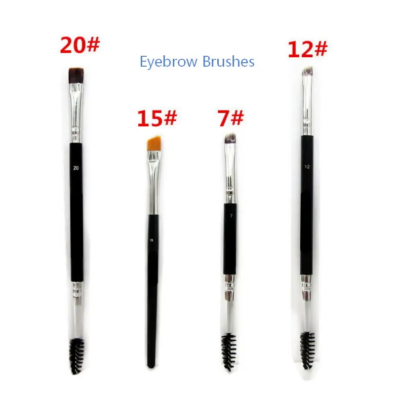1 шт. Кисть для макияжа бровей с деревянной ручкой|eyebrow brush|brush formakeup brushes |