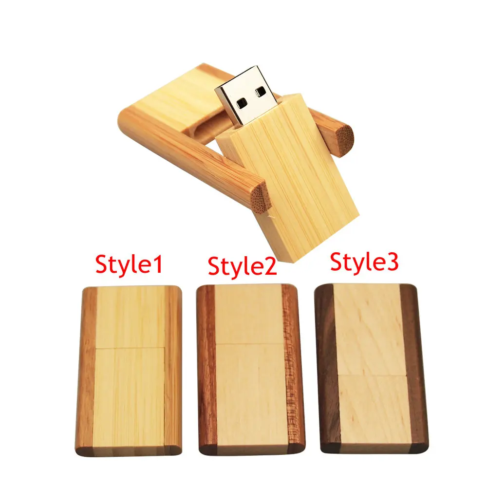 Флеш накопитель из дерева настраиваемый логотип USB флеш 4 ГБ 8 16 32 64 флешка 2 0 флэш
